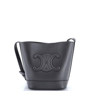 Celine Cuir Triomphe Bucket Bag Leather #227993C16B